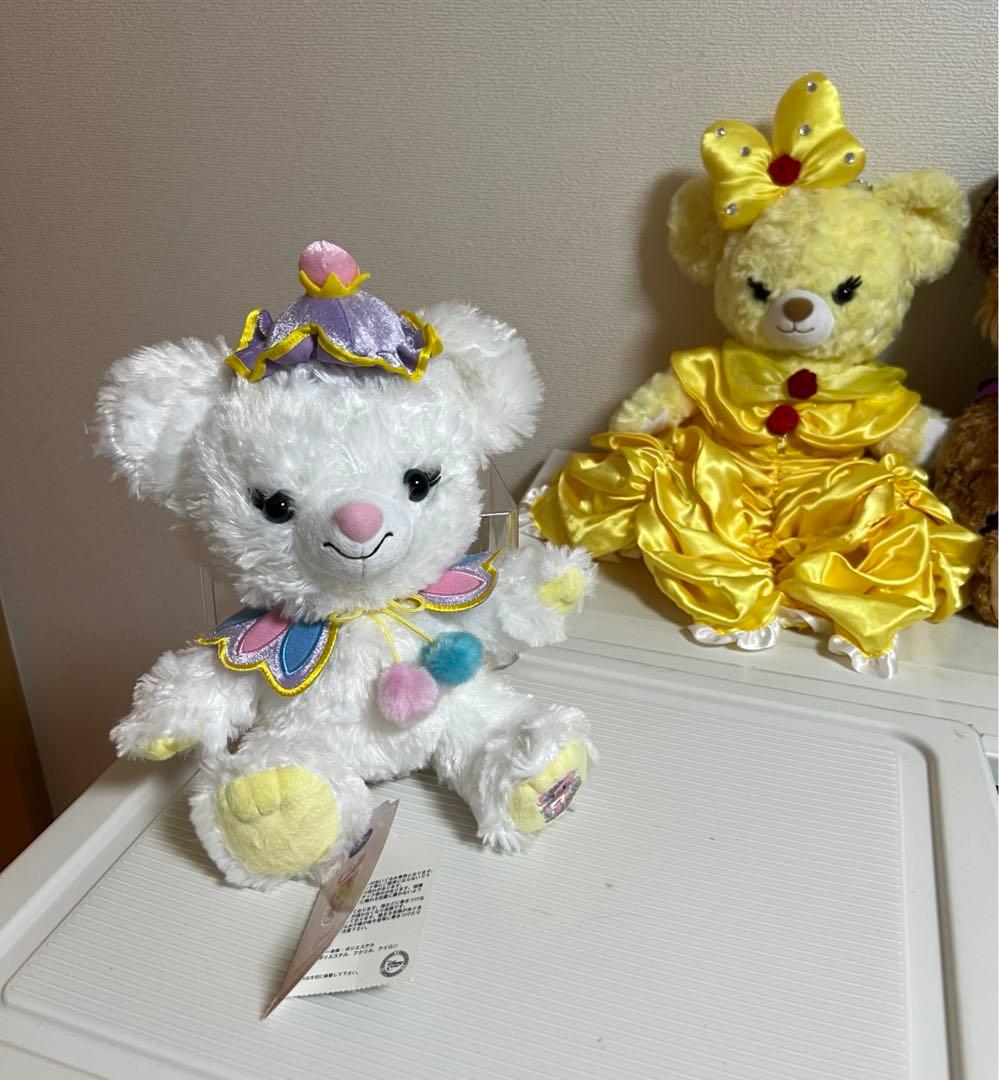 ユニベアシティのぬいぐるみセット（ルージュローズ、野獣、ラ・メール）