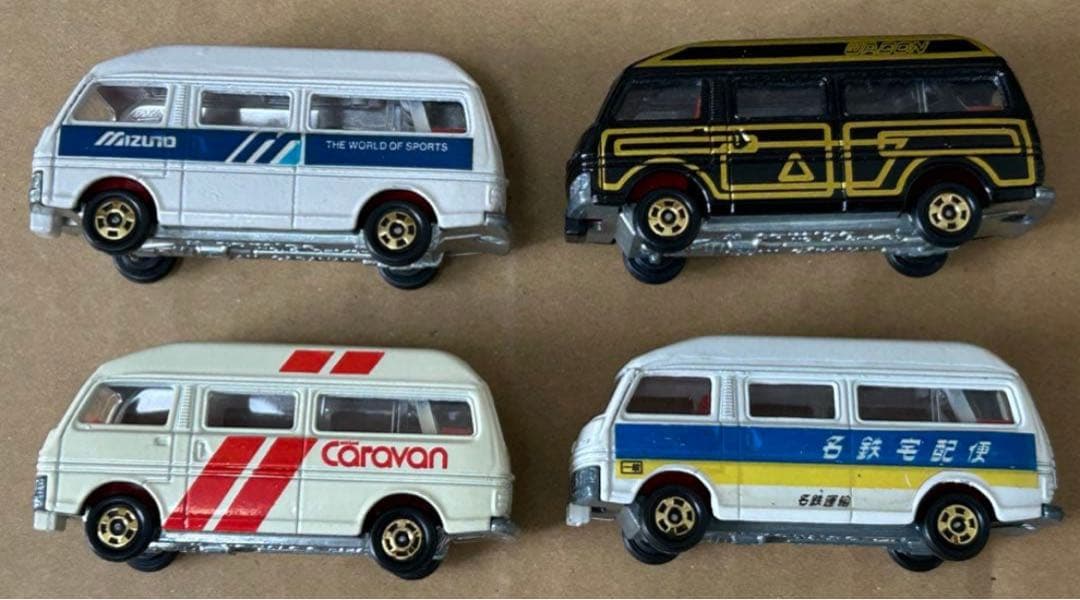 トミカ ニッサン キャラバン 4台セット