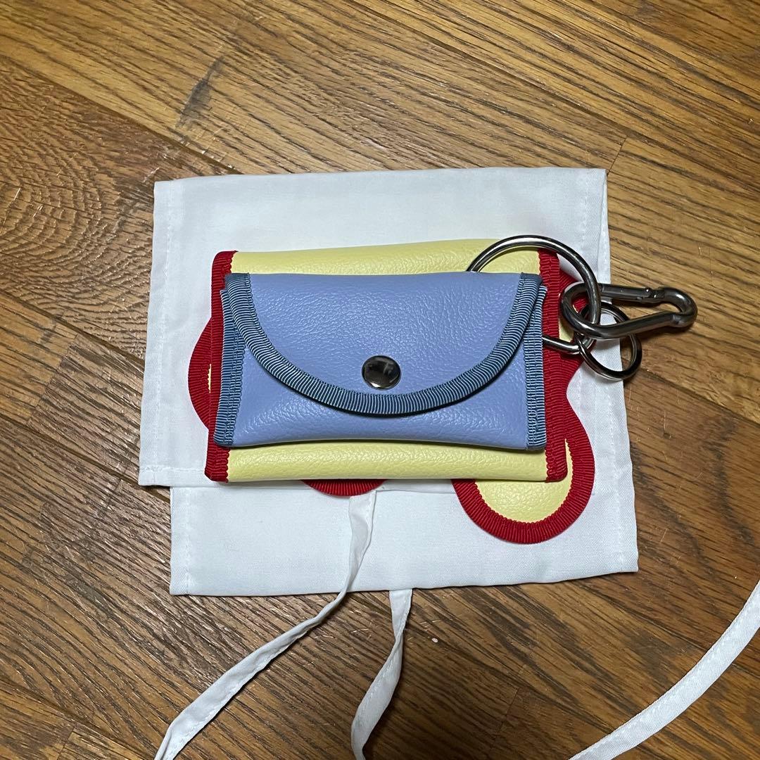 【美品】nori enomoto wave purse