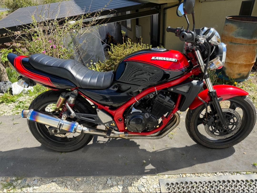 定番人気，限定SALE】 バリオス2 火の玉カラー 実働 GSX250FX