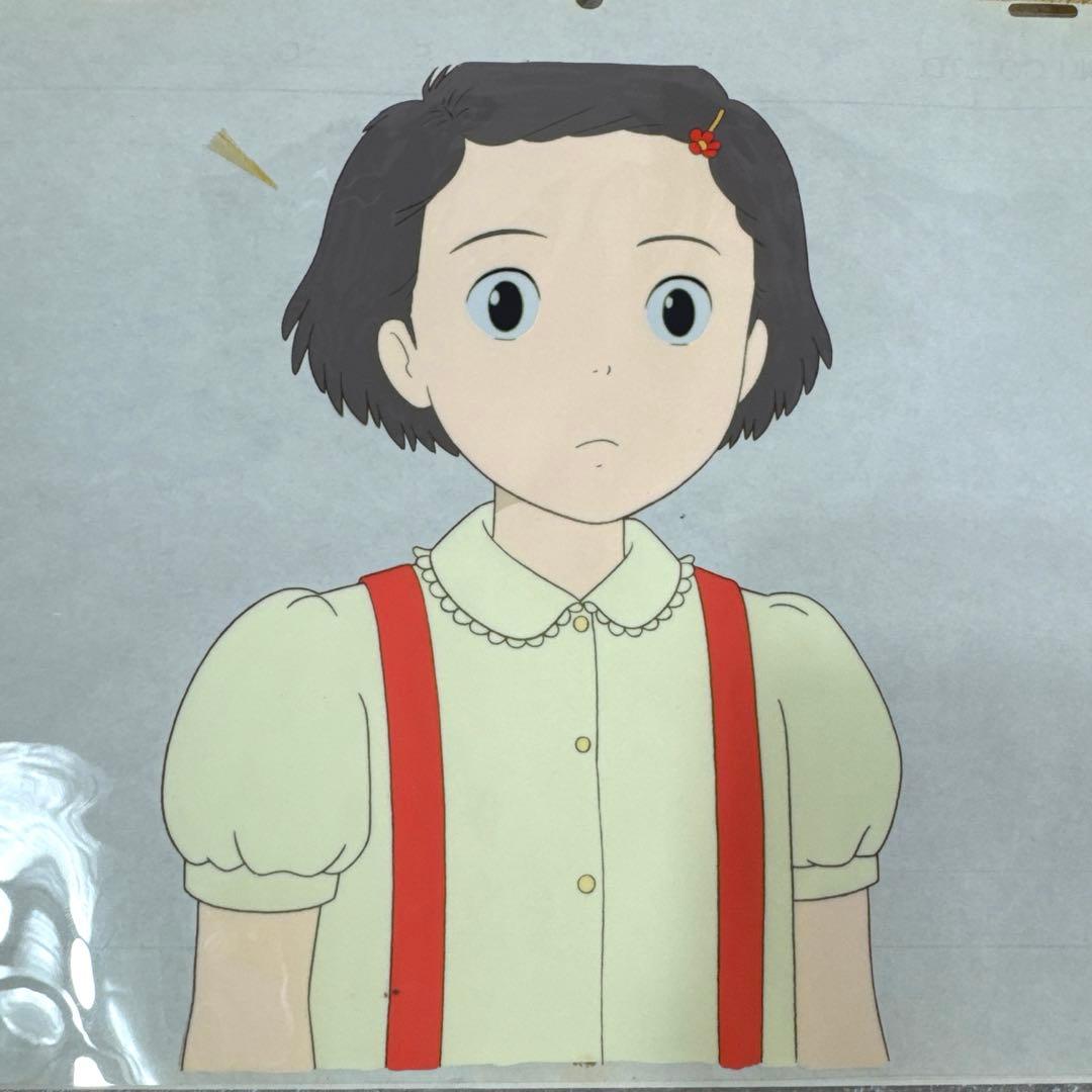 希少 おもひでぽろぽろ 岡島タエ子 セル画 A8 スタジオジブリ セル画