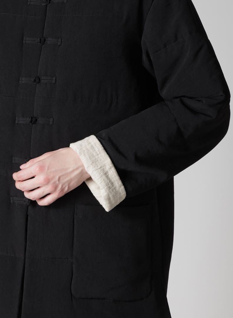 Yohji オム 25AW リバーシブル中綿ブラウス 黒 3