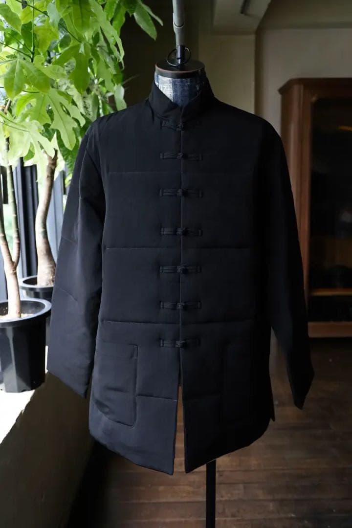 Yohji オム 25AW リバーシブル中綿ブラウス 黒 3