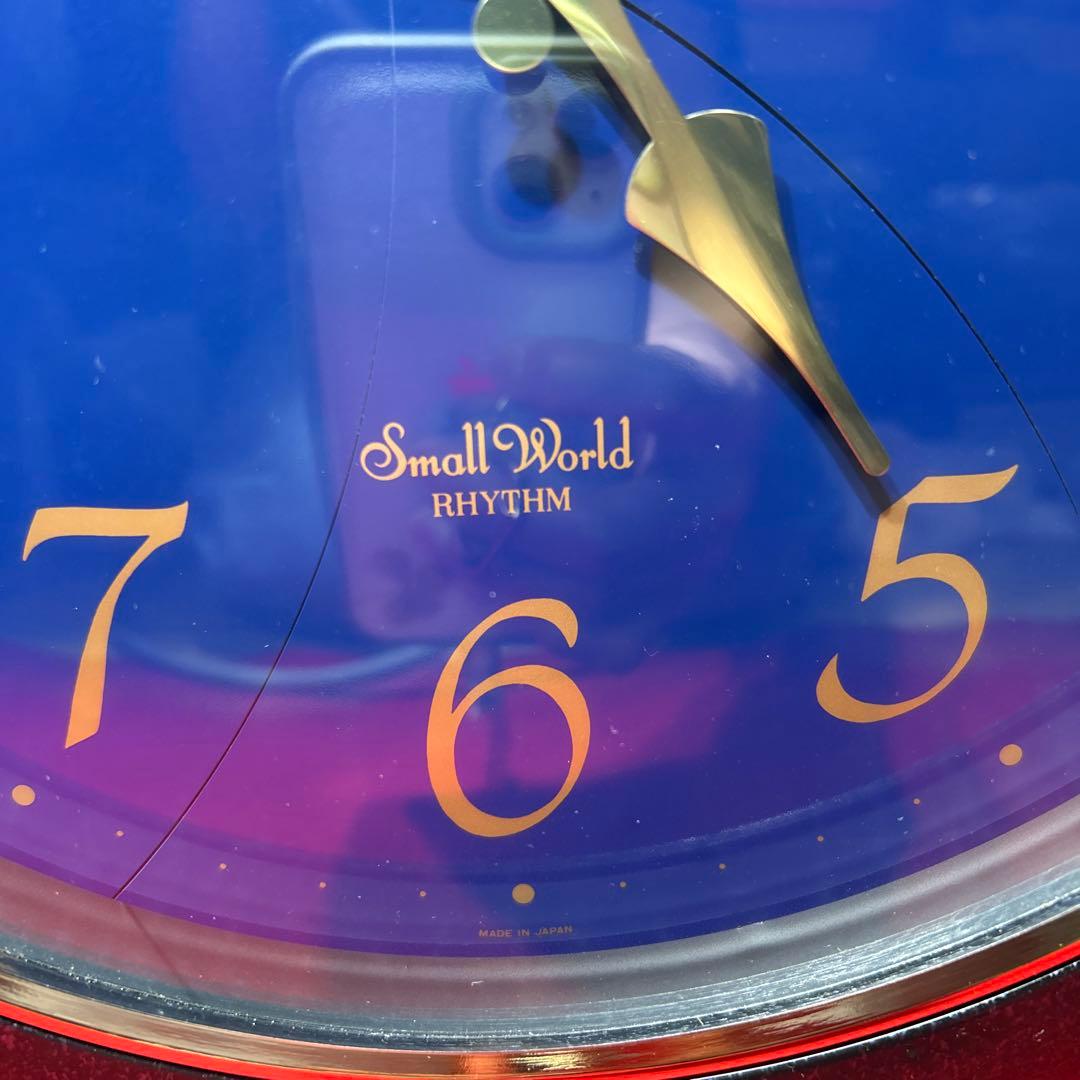 良品　リズム時計工業　4MH663RA スモールワールド　エクロールS