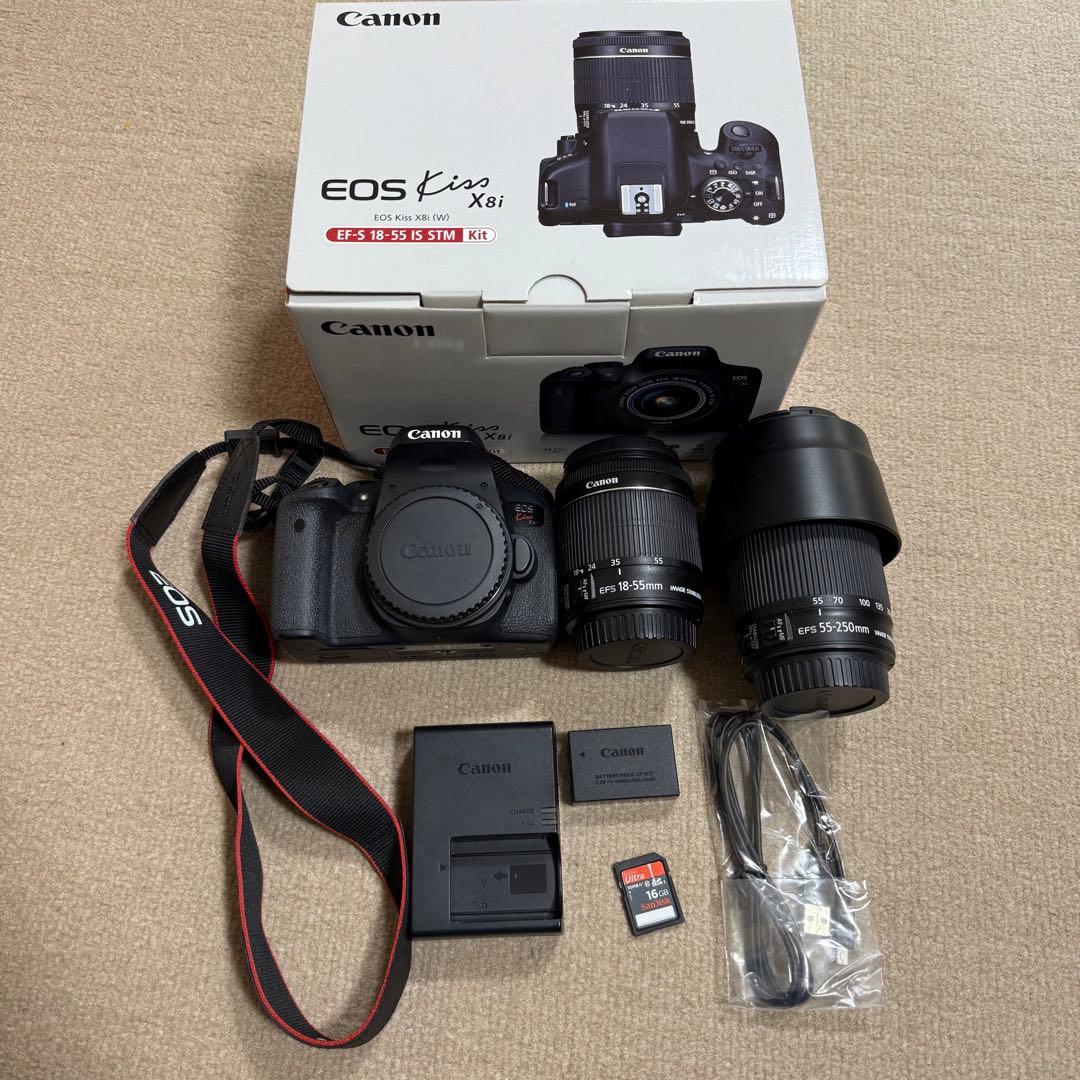 Canon EOS kiss X8i ダブルズームキット CANON EOS Kiss X8i ダブルズームキット 価格比較 - 価格.com