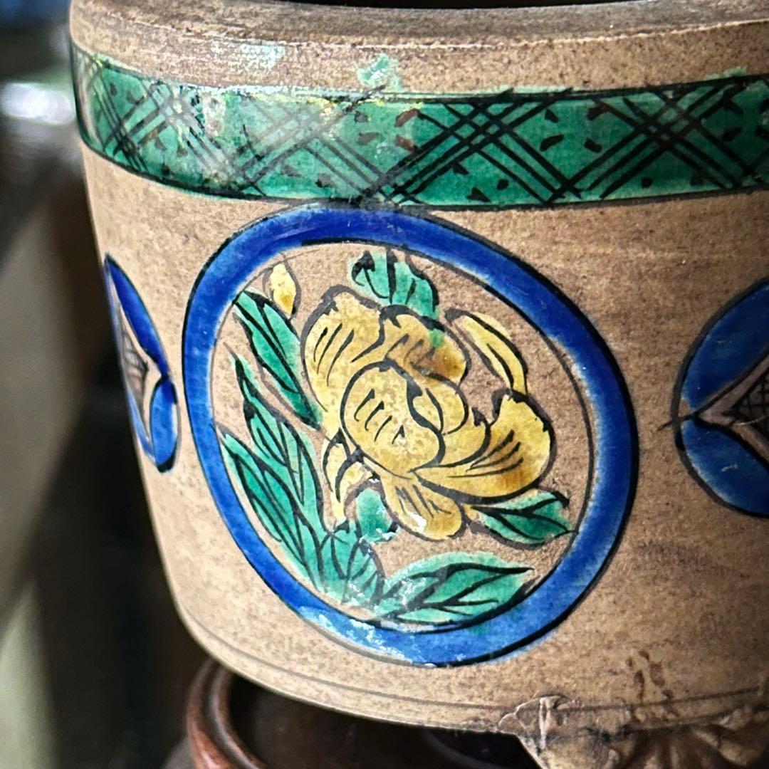 2125様感謝‼️老舗様愛蔵品‼️古九谷名品‼️賢人牡丹三