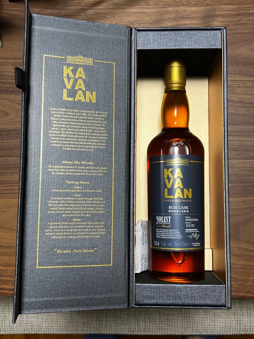 新品未開封】KA VA LAN カバランソリストウイスキー