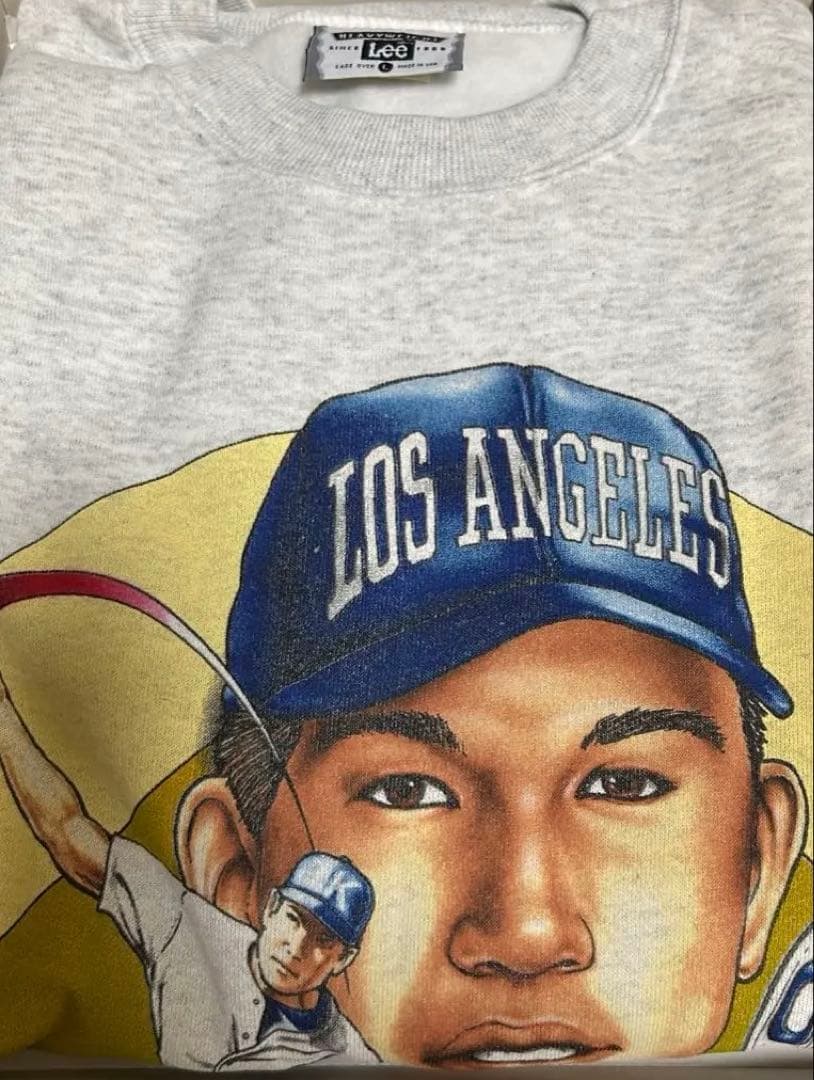 Lee ロサンゼルスドジャーズ 野茂英雄 スウェット L