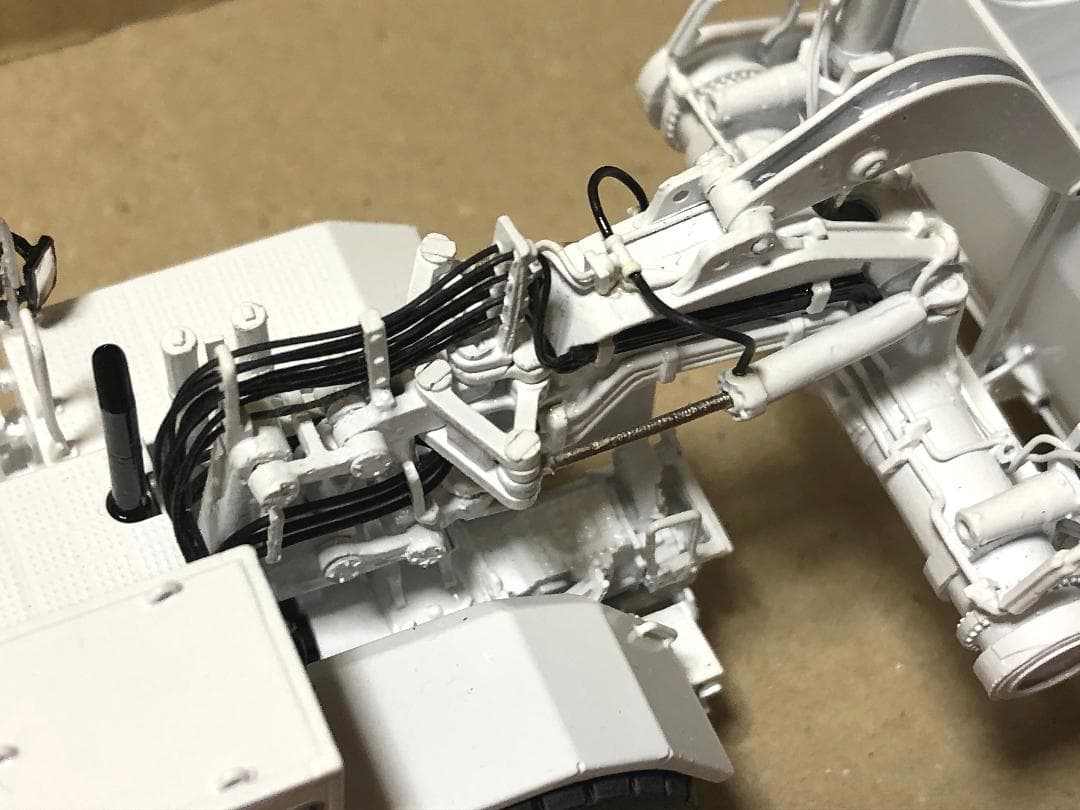 キャタピラー657Gコールスクレーパー 1/87HOスケール　ブラスモデル