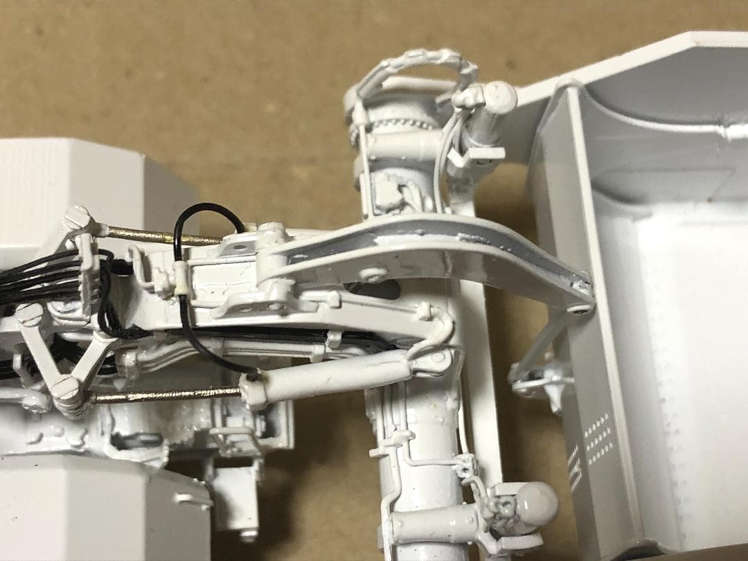 キャタピラー657Gコールスクレーパー 1/87HOスケール　ブラスモデル