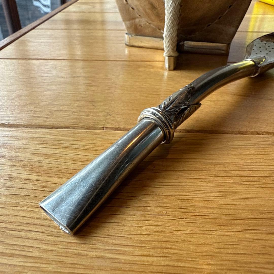 マテ壺、マテ茶、ストロ 3点セット