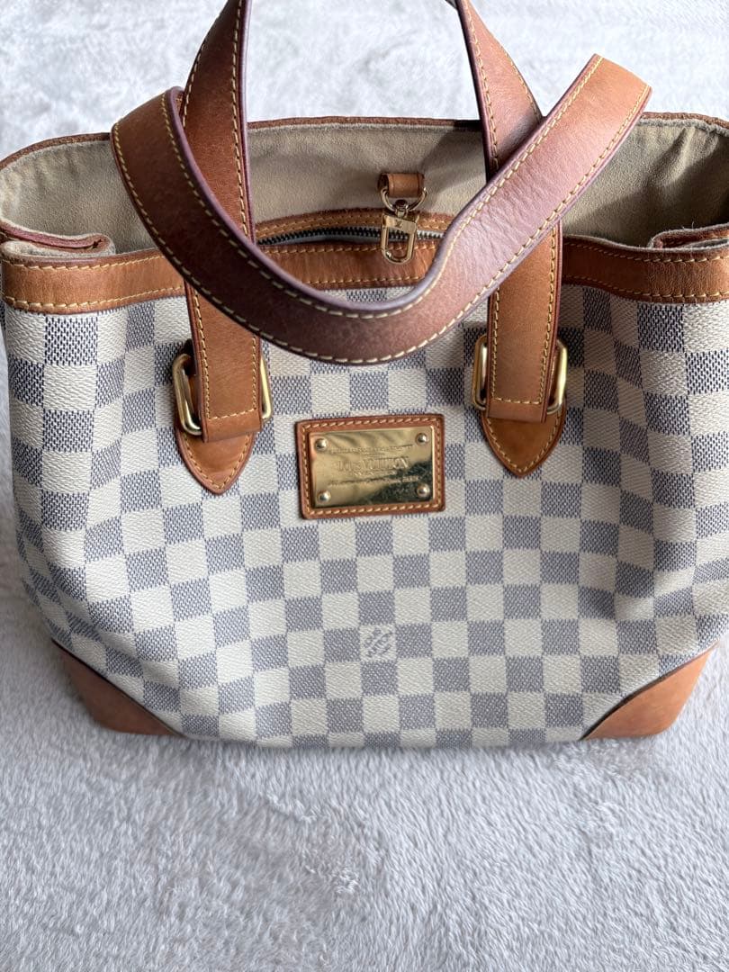 ルイ・ヴィトントートバッグ ダミエ・アズールハムステッド PM