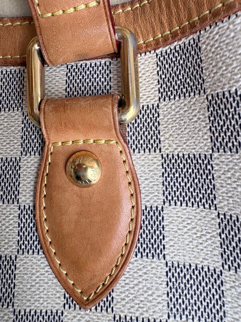 ルイ・ヴィトントートバッグ ダミエ・アズールハムステッド PM