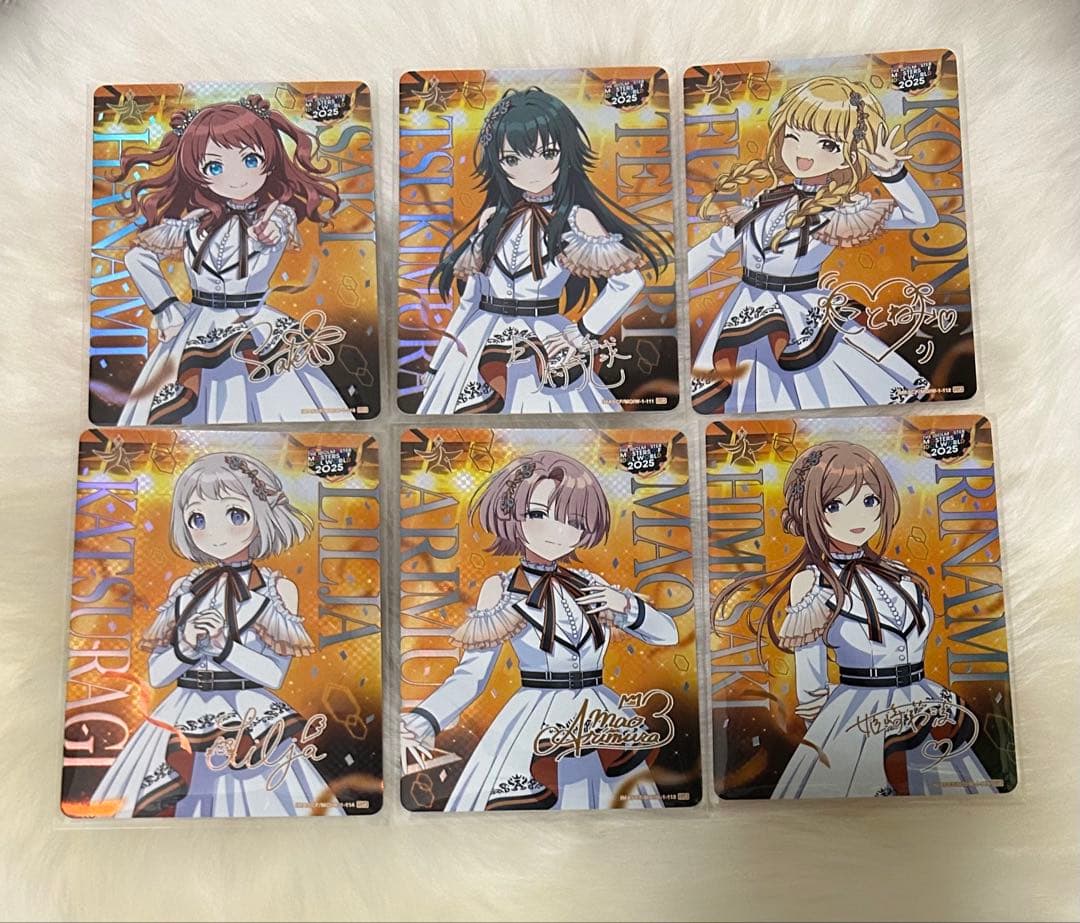 カードフォリオ MOIW2025 DAY1 学マス SSR 6枚セット 最 安