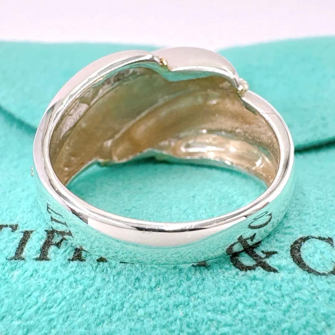 極美品 オールドティファニー ツイストロープ コンビ 13.5号