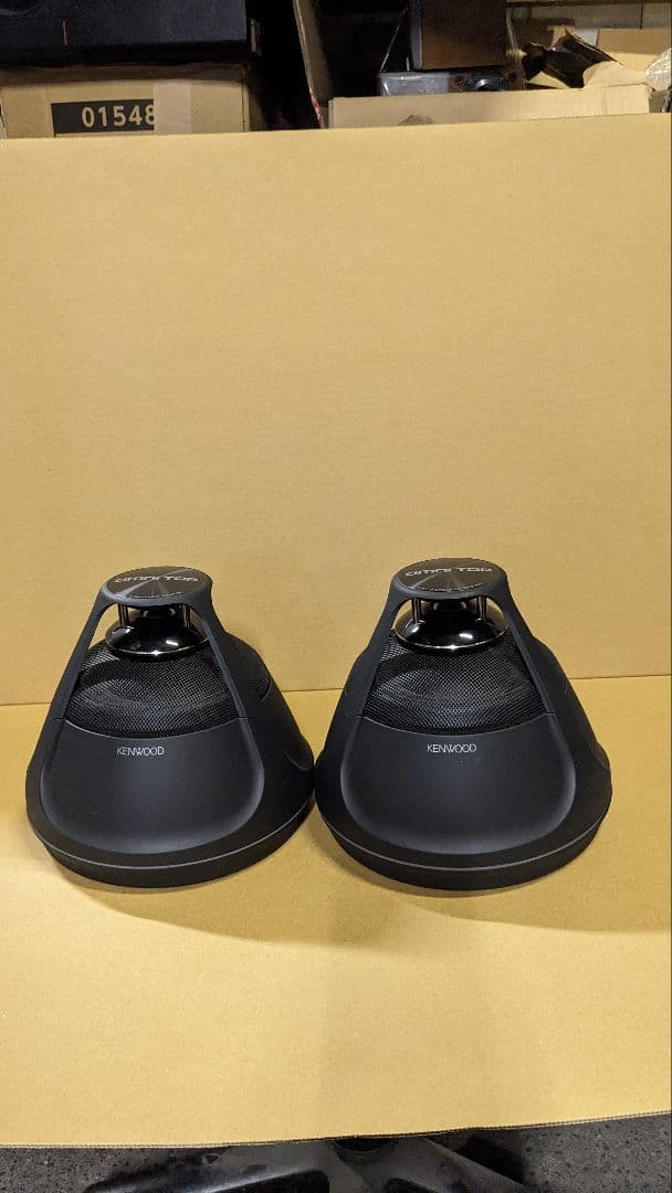 動作確認済】KENWOOD OMNI-7 スピーカー ブラック 動作確認済】KENWOOD