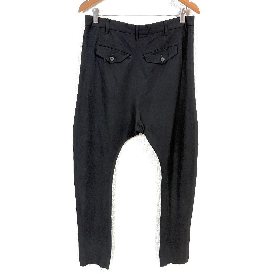【美品】 JULIUS×ISETAN サルエルパンツ 2 ブラック 伊勢丹限定