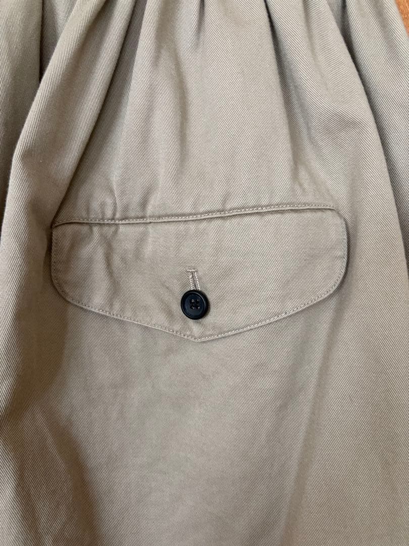 ゴーシュ　カツラギ8分丈ワイドパンツ　キュロット