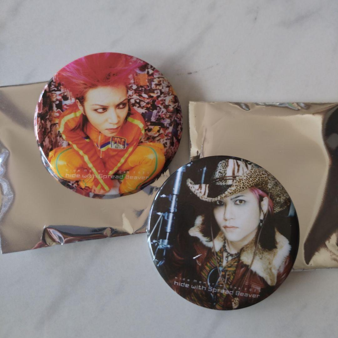 hide Memorial Day 2025 ランダム缶バッチ7個セット