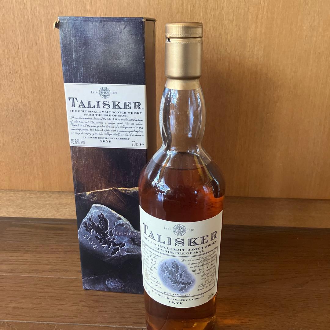 TALISKER 10年 シングルモルトウイスキー 700ml - メルカリ