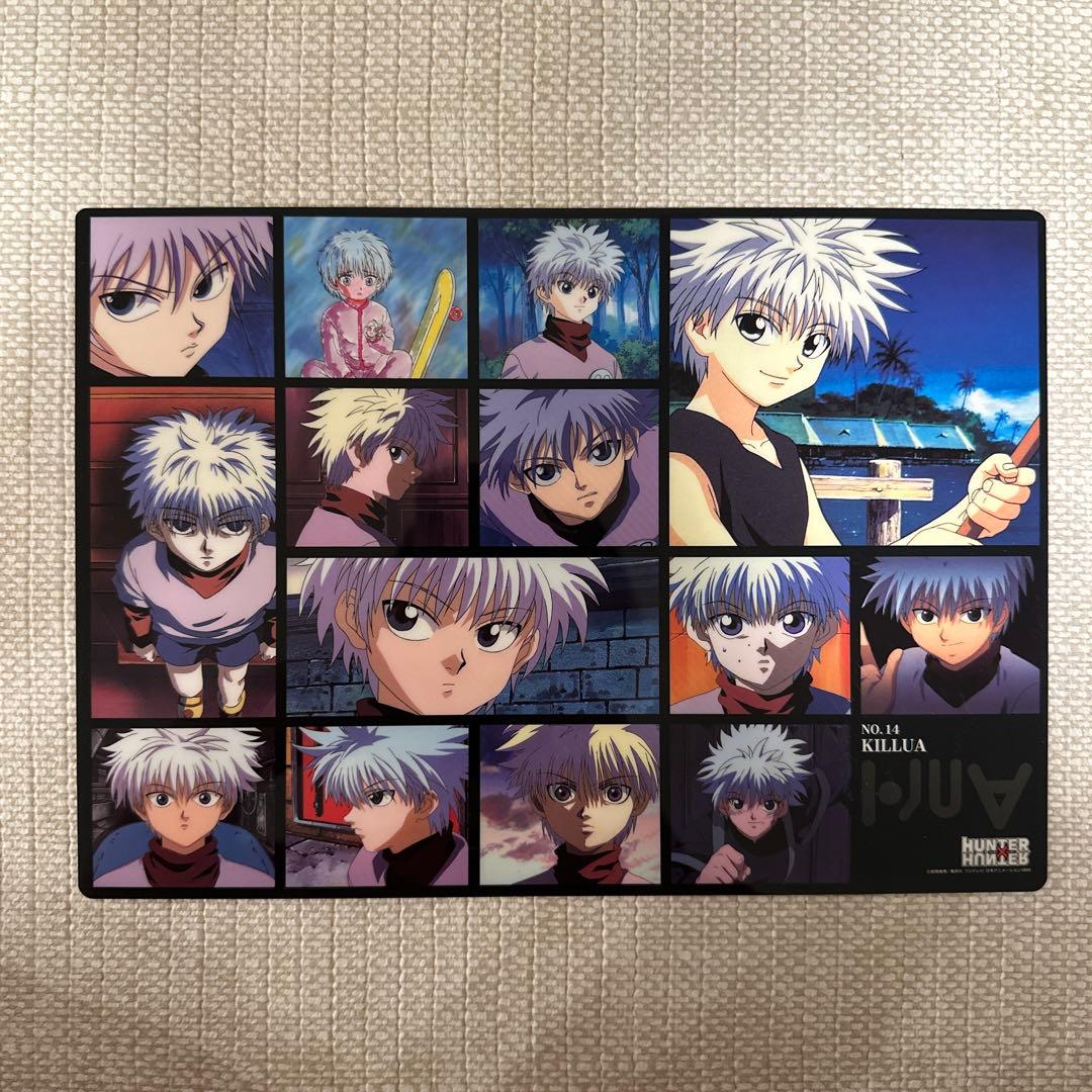 HUNTER×HUNTER カードコレクションL キルア 下敷き No.14 キルア