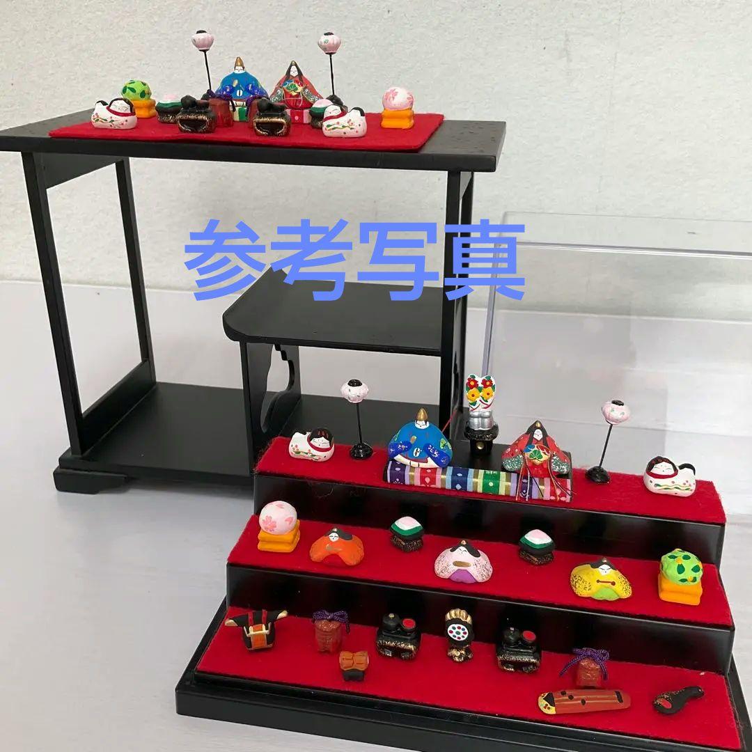 ひな祭り　ひな人形 陶器製 豆雛　ミニチュア