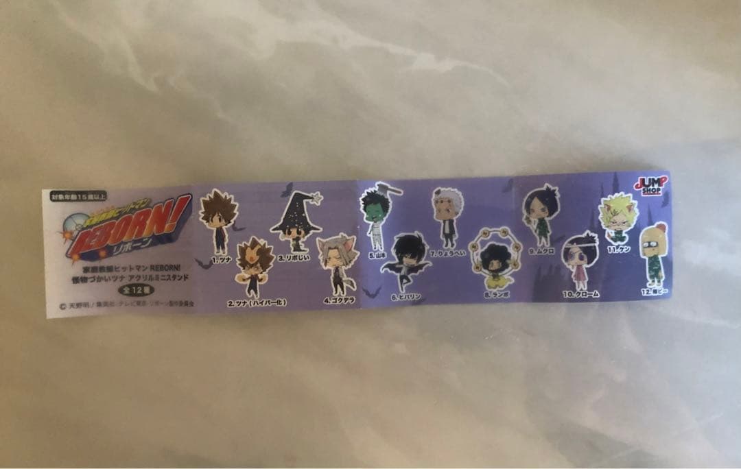 リボーン　怪物づかい　アクスタ　フルセット