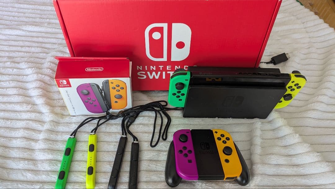 Nintendo Switch 本体 ＋ジョイコン＋SDカード128GB＋おまけ