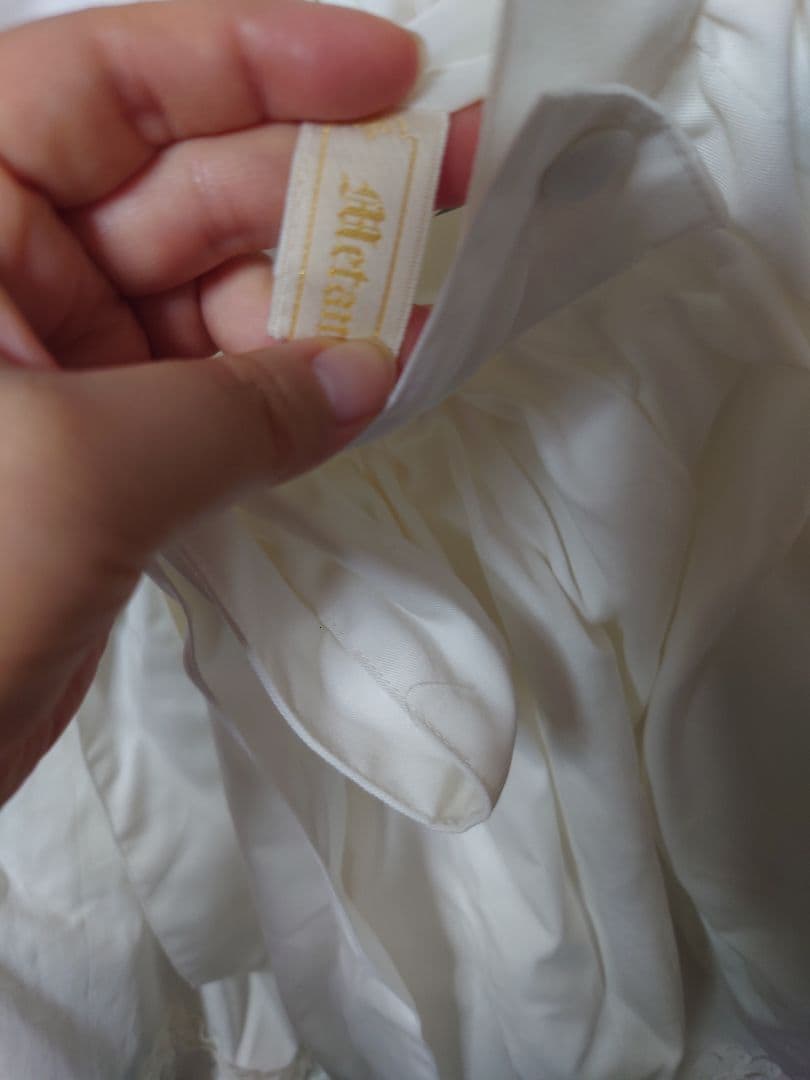 morphose 白 スカート