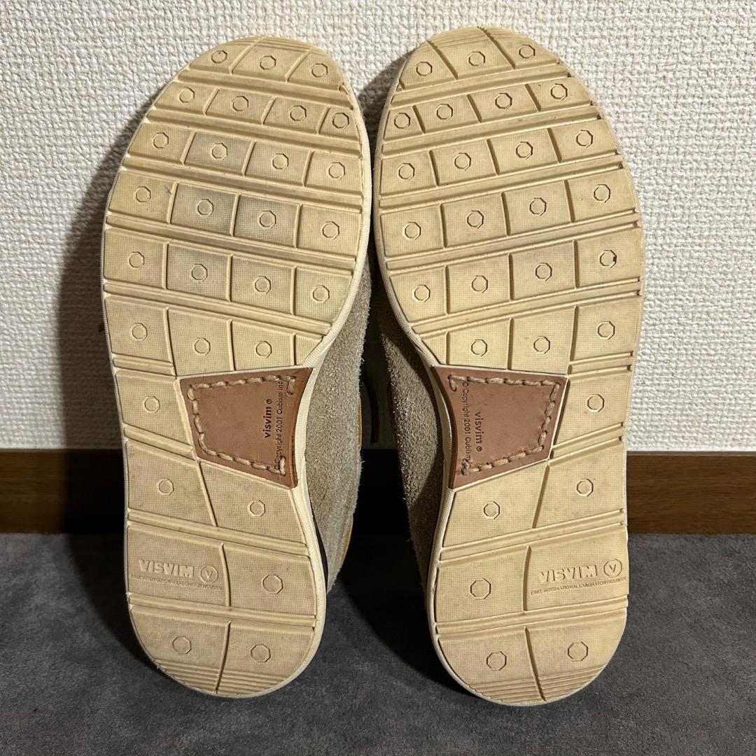 【名作】VISVIM ビズビム ヴィズヴィム デッキシューズ モカシン スエード