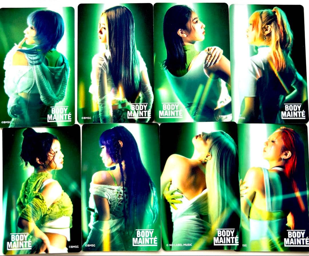 １６枚　★全８種類★ 新品非売品　　 ボディーメンテ