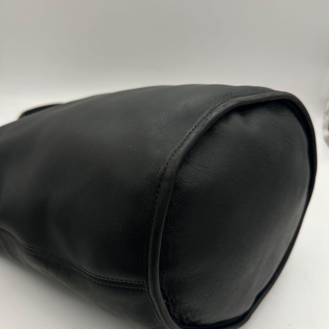 バッグ Old Coach Shoulder Bucket Bag Black Y2k