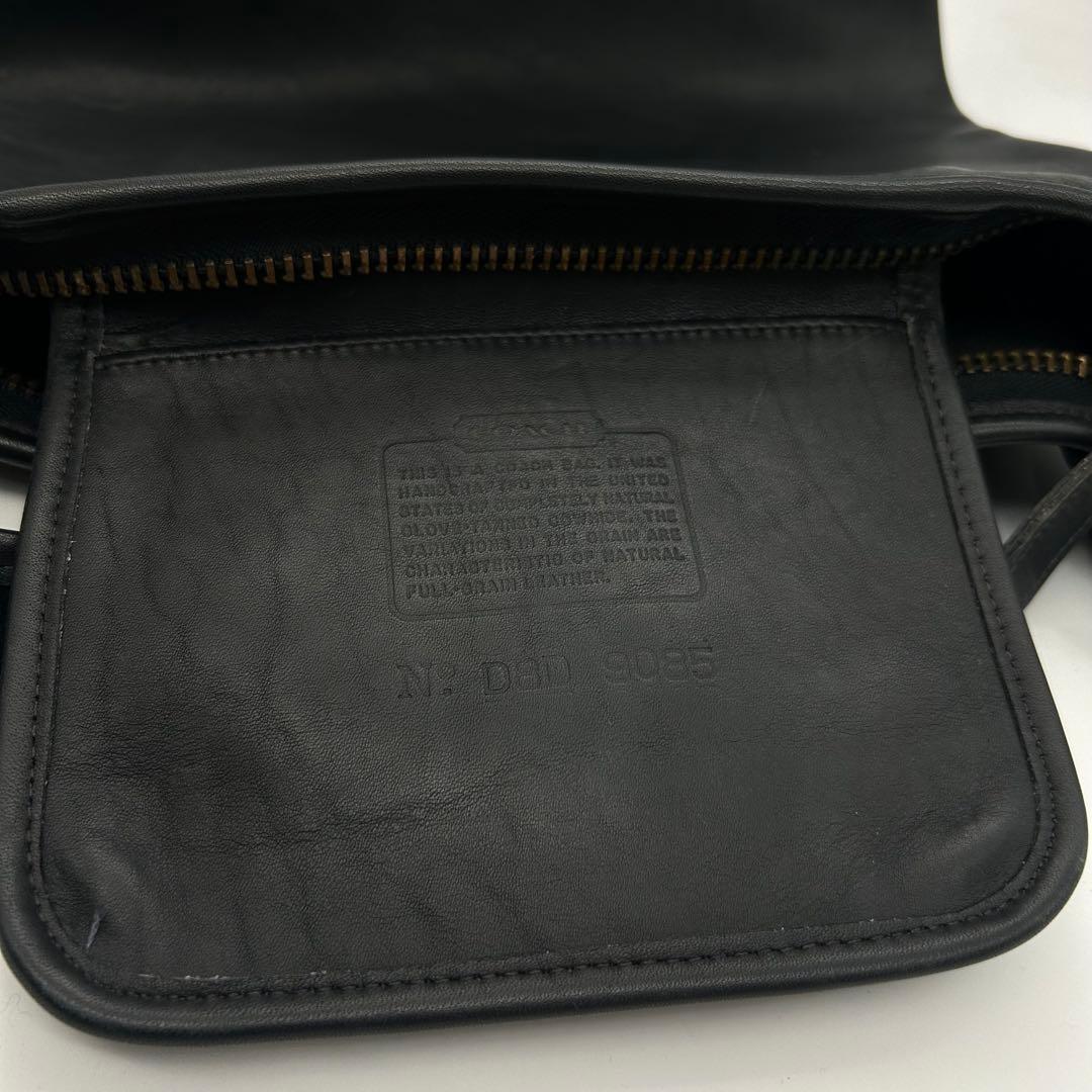 バッグ Old Coach Shoulder Bucket Bag Black Y2k