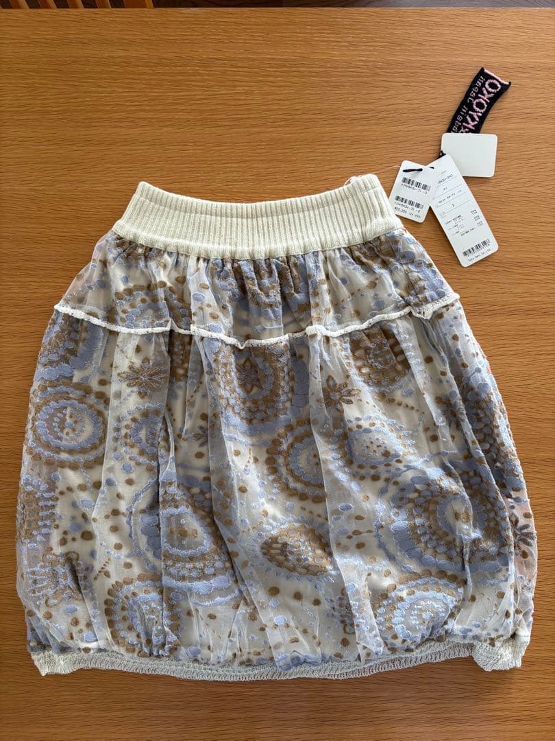 M&KYOKO ウエストゴム　チュールスカート