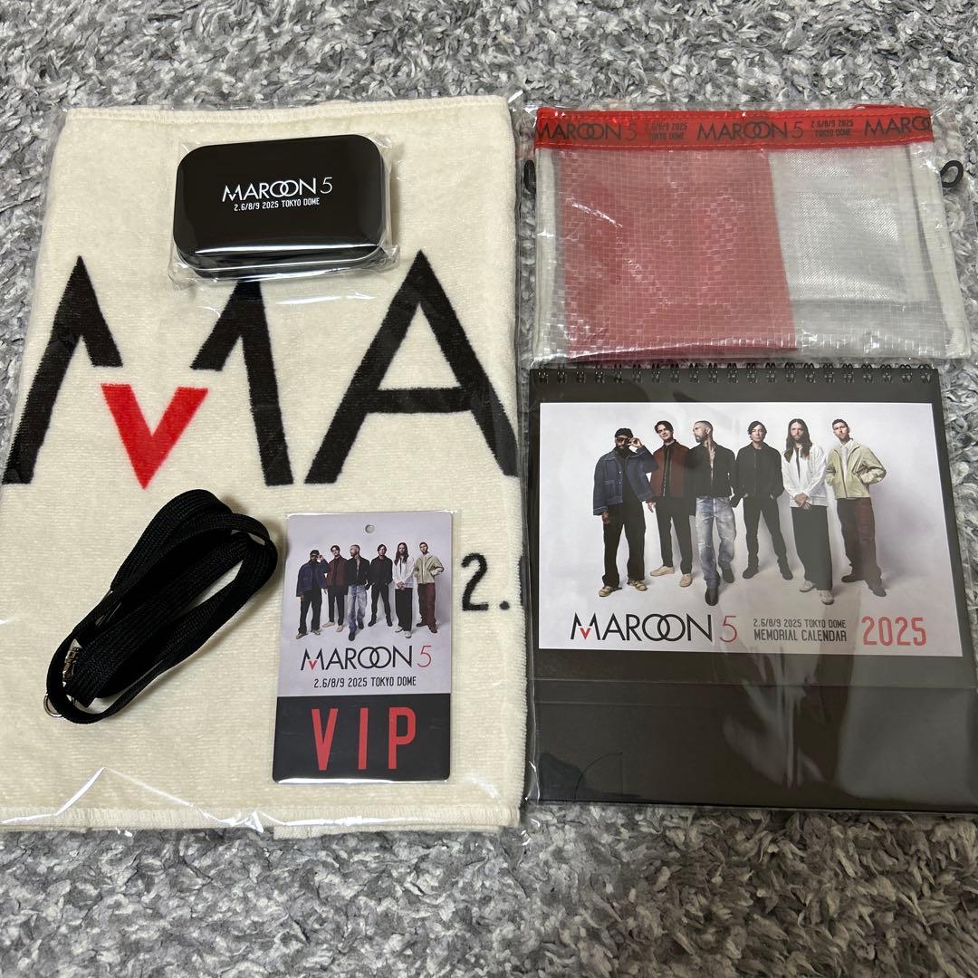 MAROON 5 TOKYO DOME 2025 VIP SS席限定グッズセット マルーン5 東京