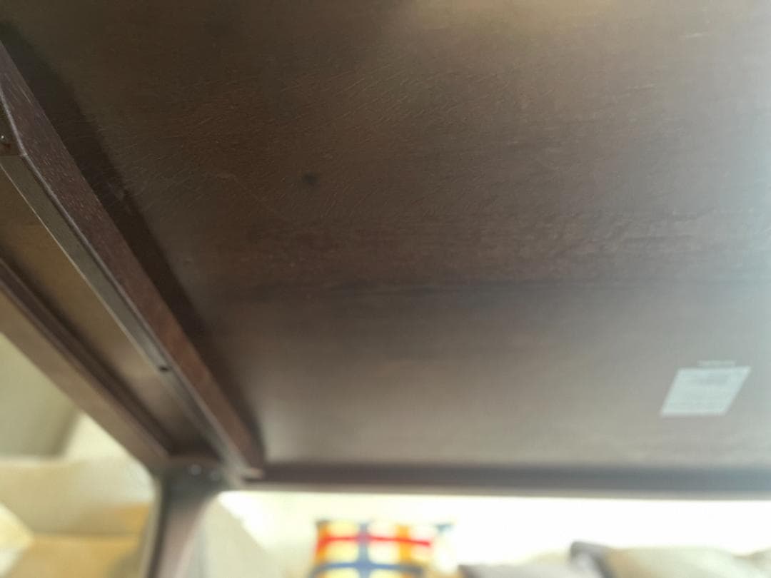 カリモク家具 北欧風天然無垢材 アンティークダイニングテーブル