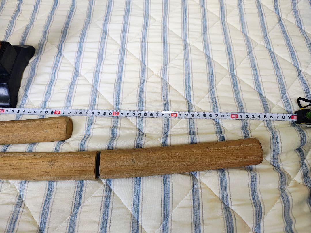 模造刀白鞘、打刀、脇差、飾り棚までセット　美品