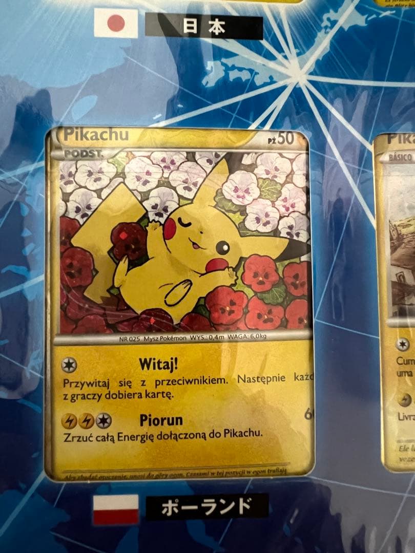 ポケモンカードゲーム　ピカチュウ　ワールド　カード9枚セット　未開封