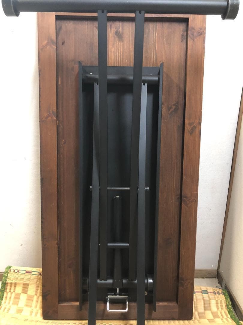 ヴィンテージ風　昇降式テーブル　ダイニングテーブル　0912-3