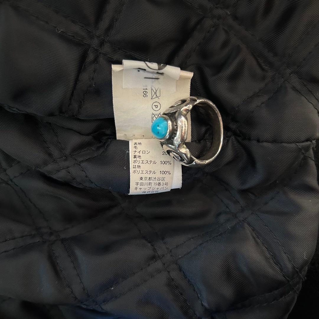 GAP 90's　オールドギャップ　中綿キルティング　フルジップウールジャケット