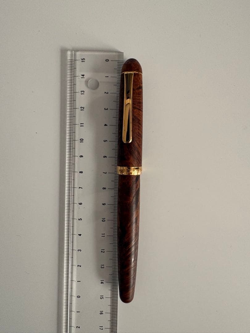プラチナ万年筆｜3776 センチュリー ブライヤー｜木軸｜MS