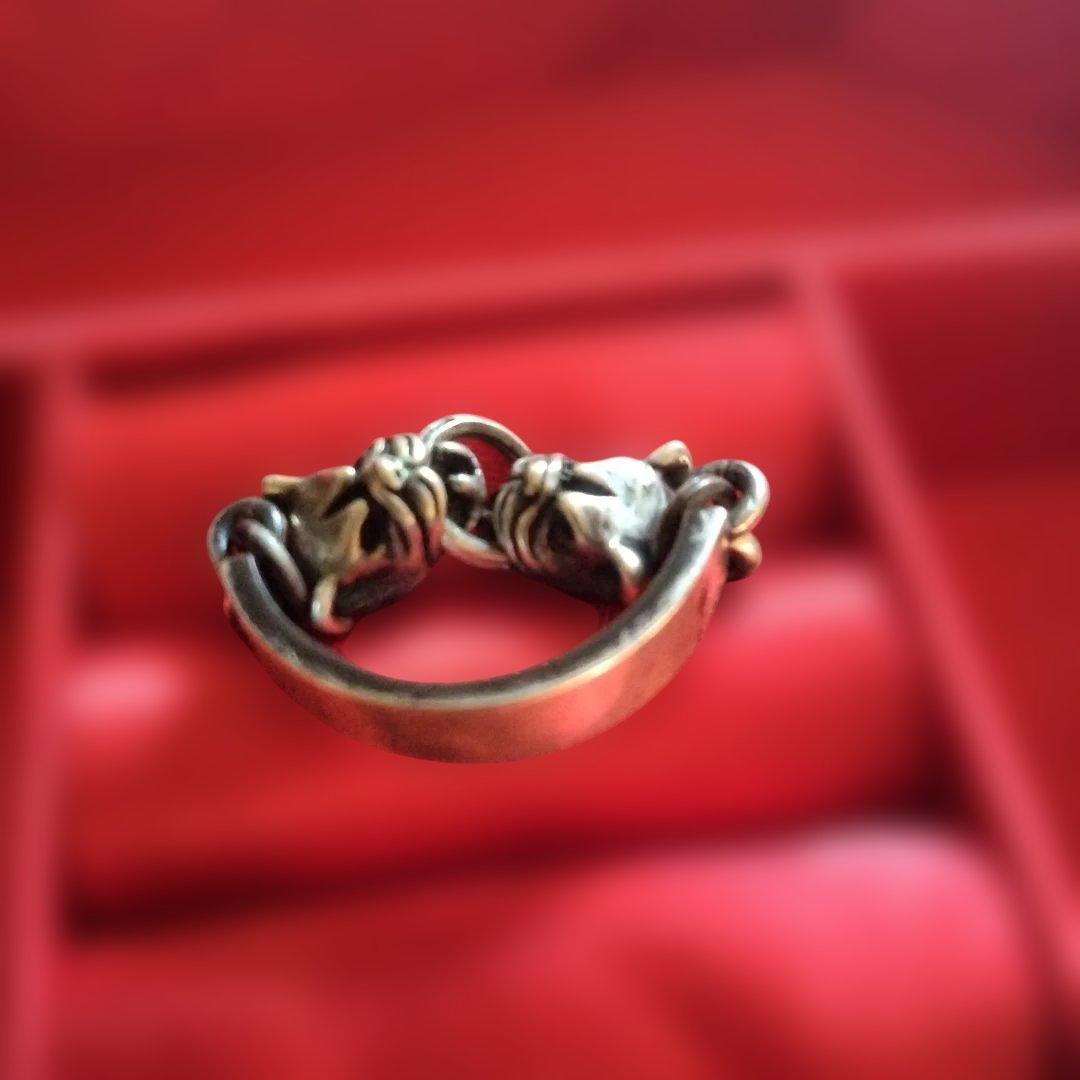 ロイヤルオーダー　リング　指輪　ブルドッグ　ピットブル