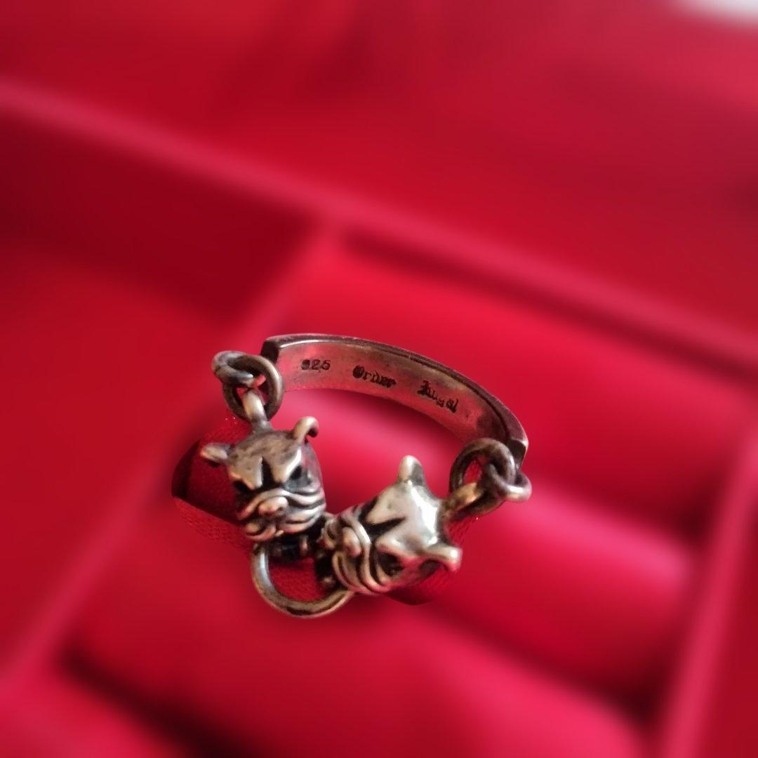 ロイヤルオーダー　リング　指輪　ブルドッグ　ピットブル