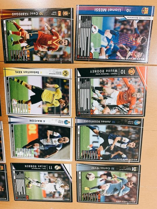 Cロナウドメッシ他26枚PANINI カード海外サッカー