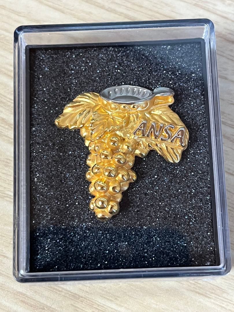 ☆本物☆最終販☆ワインコーディネーターピンバッジ ANSA（全日本