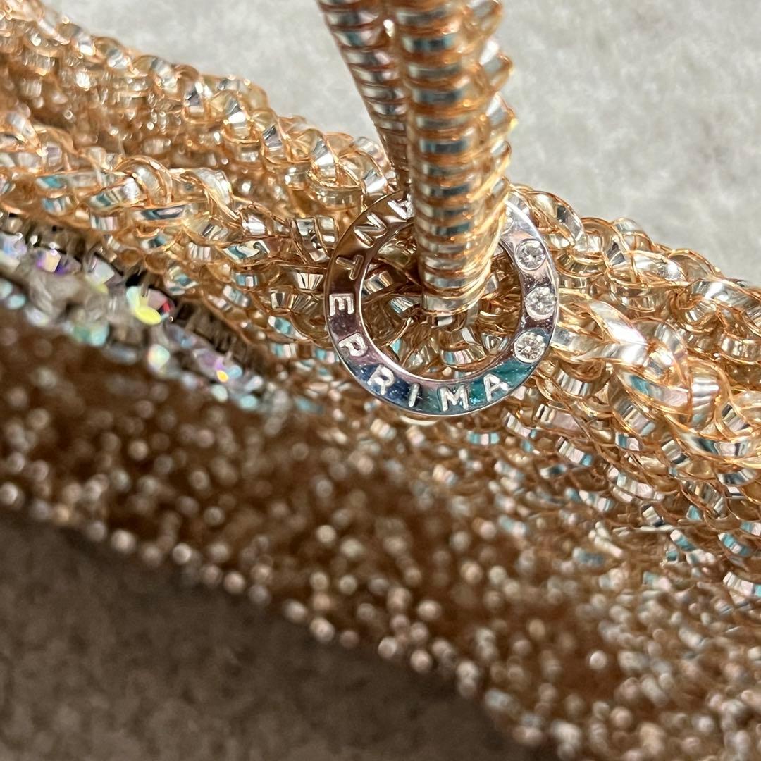 ANTEPRIMA アンテプリマ　リボンワイヤーバッグシャンパンゴールド♡