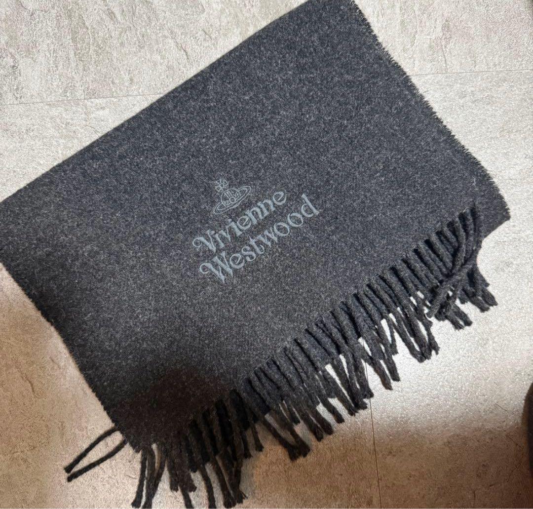 ☆Vivienne Westwood/ヴィヴィアンウエストウッド ウールマフラー