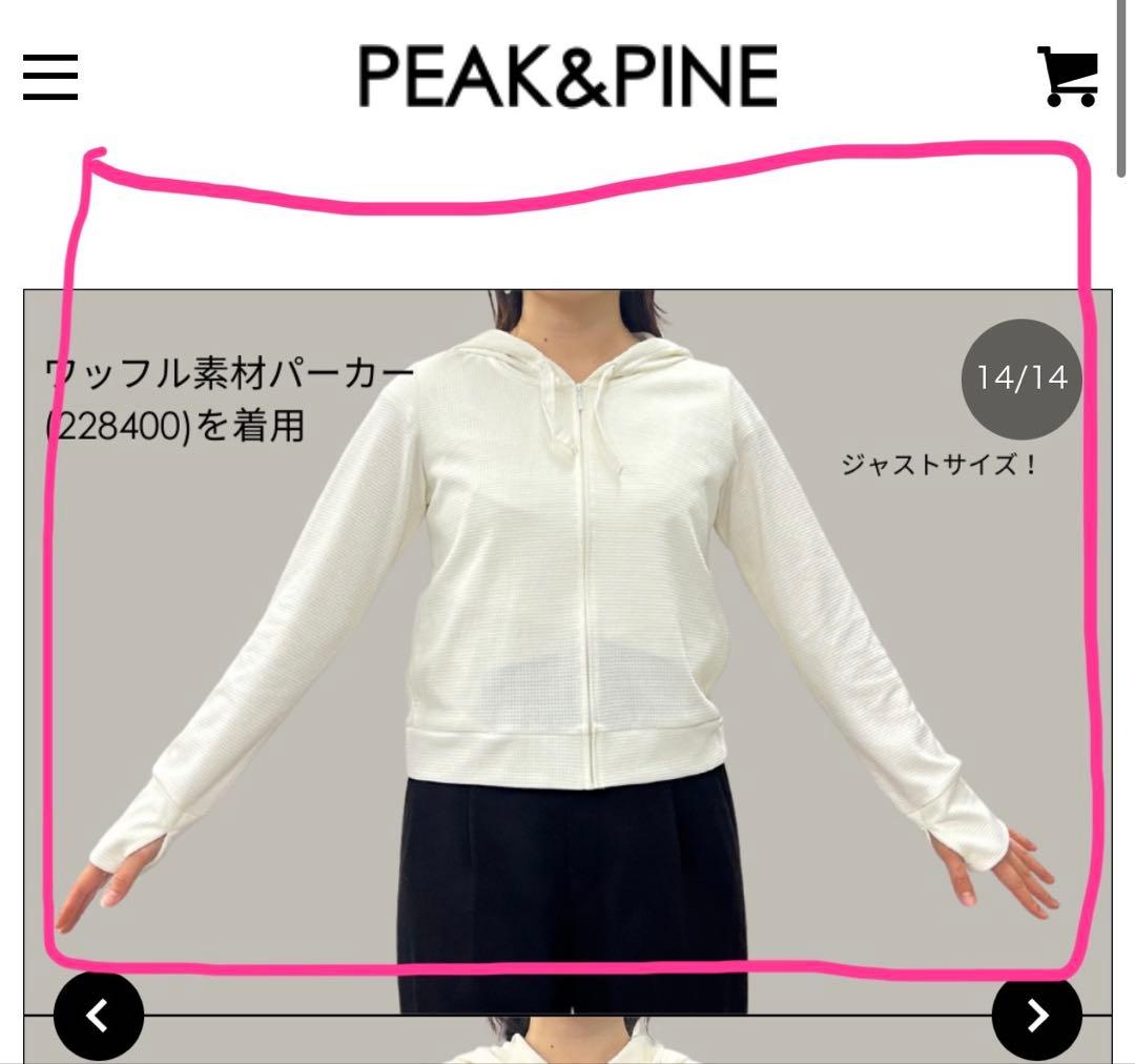 E*5様 PEAK&PINE リブ素材 ビキニ上下&水着用ショーツ＆ラッシュガー