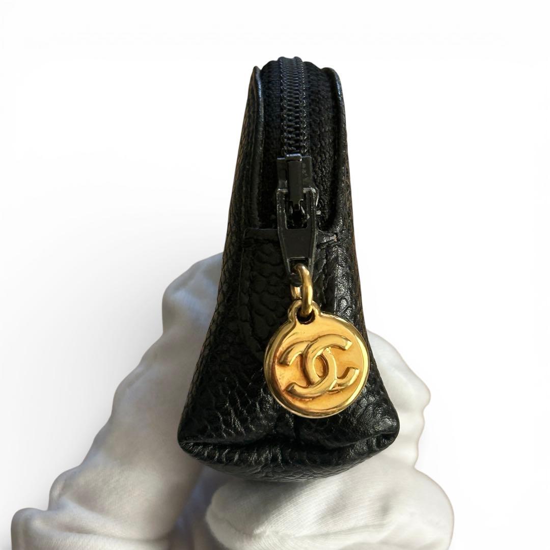 【希少❤︎3番台】CHANEL シャネル　キャビアスキン　ケース　ポーチ
