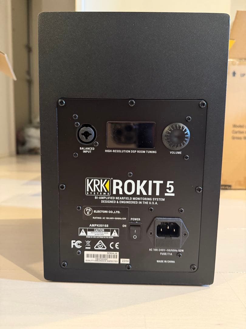 KRK ROKIT 5 G4 モニタースピーカー 片側のみ 動作品 美品